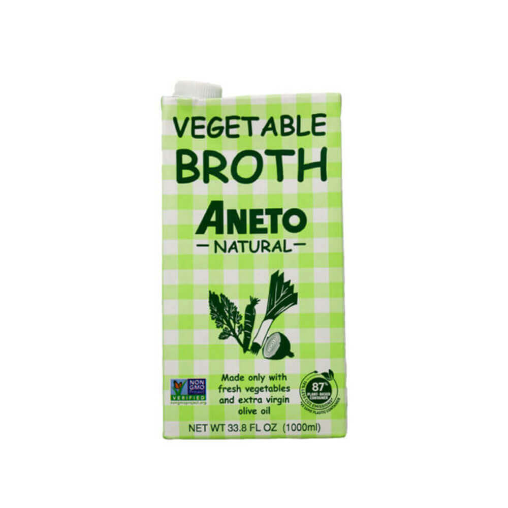 Aneto Vegetable Stock 1L Carton